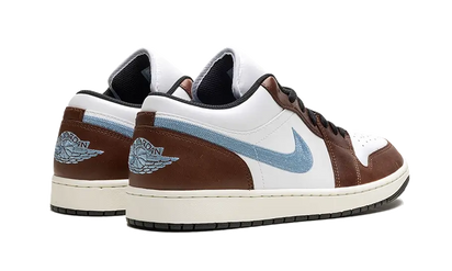 Buty Air Jordan Air Jordan 1 Retro Low Brown Blue Grey - widok z przodu - Rozmiary EU