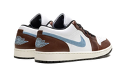Buty Air Jordan Air Jordan 1 Retro Low Brown Blue Grey - widok z przodu - Rozmiary EU