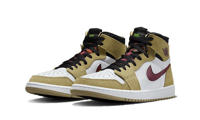 Kup oryginalne Air Jordan 1 Zoom CMFT Neutral Olive CT0978-203 - widok z drugiego boku - Sneakersy