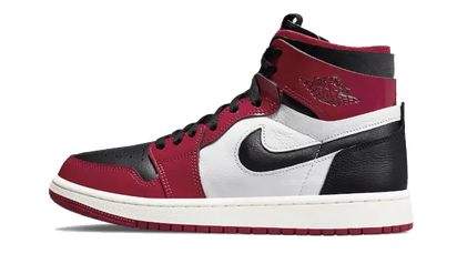 Air Jordan Air Jordan 1 High Zoom CMFT Patent Red czerwono-czarny - widok główny z boku | Saturaise.com