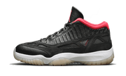 Air Jordan Air Jordan 11 Retro Low IE Bred (2021) czarno-czerwony - widok główny z boku | Saturaise.com