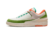 Air Jordan Air Jordan 2 Low SP Titan Safety Orange czarny-biały - widok główny z boku | Saturaise.com