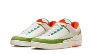 Kup oryginalne Air Jordan 2 Low SP Titan Safety Orange - widok z drugiego boku - Sneakersy