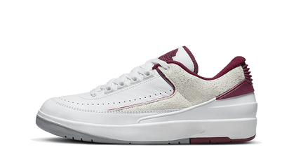 Air Jordan Air Jordan 2 Retro Low Cherrywood biały-czerwony - widok główny z boku | Saturaise.com