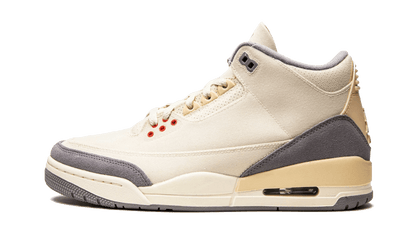 Air Jordan Air Jordan 3 SE Muslin szaro-czarny - widok główny z boku | Saturaise.com