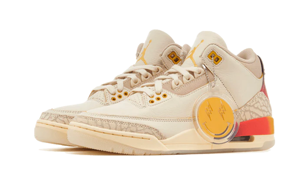 Air Jordan 3 Retro SP J Balvin Medellín Sunset - Kup oryginalne Air Jordan 3 Retro SP J Balvin Medellín Sunset FN0344-901 - widok z drugiego boku - Sneakersy