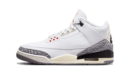 Air Jordan Air Jordan 3 Retro White Cement Reimagined szaro-czarny - widok główny z boku | Saturaise.com