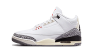 Air Jordan Air Jordan 3 Retro White Cement Reimagined szaro-czarny - widok główny z boku | Saturaise.com