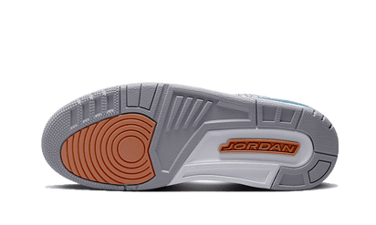 100% Oryginalne Air Jordan 3 Retro Wizards - widok z tyłu - 900.00 PLN