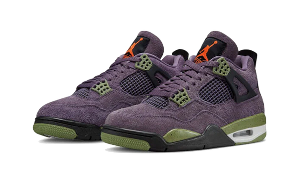 Air Jordan 4 Canyon Purple - Kup oryginalne Air Jordan 4 Canyon Purple AQ9129-500 - widok z drugiego boku - Sneakersy