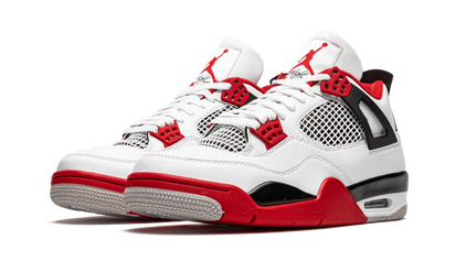 Kup oryginalne Air Jordan 4 Retro Fire Red (2020) DC7770-160 - widok z drugiego boku - Sneakersy