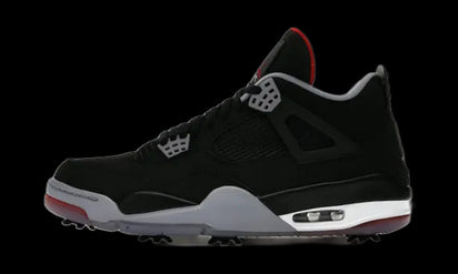 Air Jordan Air Jordan 4 Retro Golf Bred czarno-czerwony - widok główny z boku | Saturaise.com