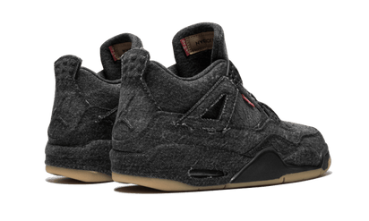 Buty Air Jordan Air Jordan 4 Retro Levi's Black - widok z przodu - Rozmiary EU