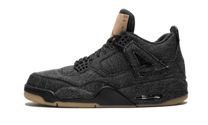 Air Jordan Air Jordan 4 Retro Levi's Black czarny-czerwony - widok główny z boku | Saturaise.com