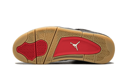 100% Oryginalne Air Jordan 4 Retro Levi's Black - widok z tyłu - 3425.00 PLN