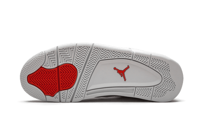 100% Oryginalne Air Jordan 4 Retro Metallic Orange - widok z tyłu - 2575.00 PLN