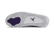 100% Oryginalne Air Jordan 4 Retro Metallic Purple - widok z tyłu - 4500.00 PLN
