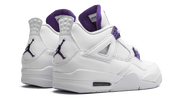 Buty Air Jordan Air Jordan 4 Retro Metallic Purple - widok z przodu - Rozmiary EU