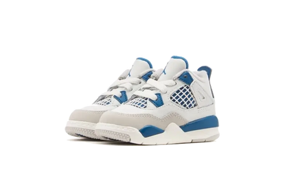Kup oryginalne Air Jordan 4 Retro Military Blue (2024) Bébé (TD) - widok z drugiego boku - Sneakersy