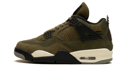Air Jordan Air Jordan 4 Retro SE Craft Medium Olive czarny-biały - widok główny z boku | Saturaise.com