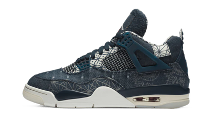 Air Jordan Air Jordan 4 Retro SE Deep Ocean szaro-czarny - widok główny z boku | Saturaise.com