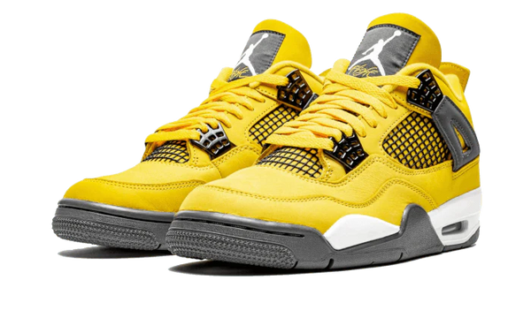 Air Jordan 4 Retro Tour Yellow (Lightning) - Kup oryginalne Air Jordan 4 Retro Tour Yellow (Lightning) CT8527-700 - widok z drugiego boku - Sneakersy