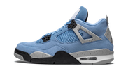 Air Jordan Air Jordan 4 Retro University Blue niebiesko-biały - widok główny z boku | Saturaise.com
