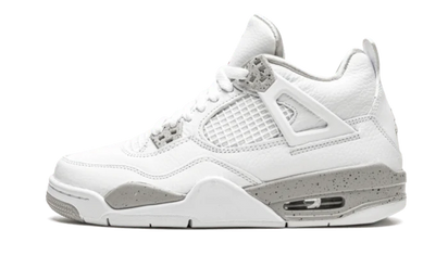 Air Jordan Air Jordan 4 Tech White (White Oreo) czarno-biały - widok główny z boku | Saturaise.com
