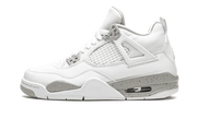 Air Jordan Air Jordan 4 Tech White (White Oreo) czarno-biały - widok główny z boku | Saturaise.com