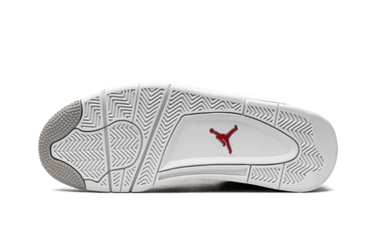100% Oryginalne Air Jordan 4 Tech White (White Oreo) - widok z tyłu - 1300.00 PLN