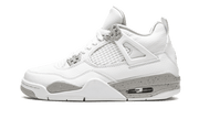 Air Jordan Air Jordan 4 Tech White (White Oreo) czarno-biały - widok główny z boku | Saturaise.com