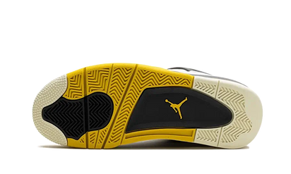 100% Oryginalne Air Jordan 4 Vivid Sulfur - widok z tyłu - 900.00 PLN