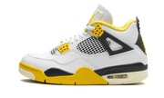 Air Jordan Air Jordan 4 Vivid Sulfur biały-zielony - widok główny z boku | Saturaise.com