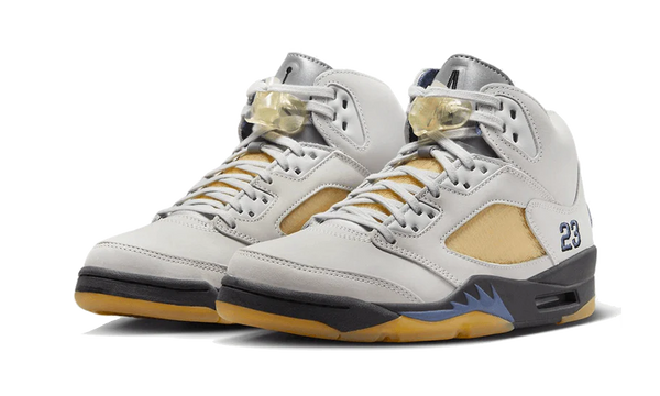 Air Jordan 5 Retro A Ma Maniére Diffused Blue - Kup oryginalne Air Jordan 5 Retro A Ma Maniére Diffused Blue FZ5758-004 - widok z drugiego boku - Sneakersy