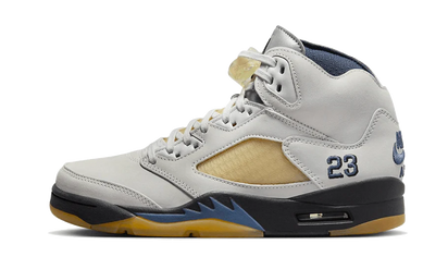 Air Jordan Air Jordan 5 Retro A Ma Maniére Diffused Blue czarny-biały - widok główny z boku | Saturaise.com