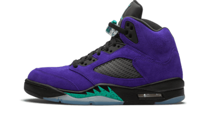 Air Jordan Air Jordan 5 Retro Alternate Grape czarny-zielony - widok główny z boku | Saturaise.com