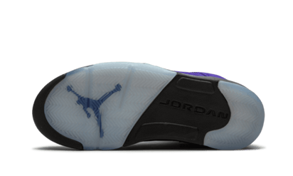100% Oryginalne Air Jordan 5 Retro Alternate Grape - widok z tyłu - 3800.00 PLN