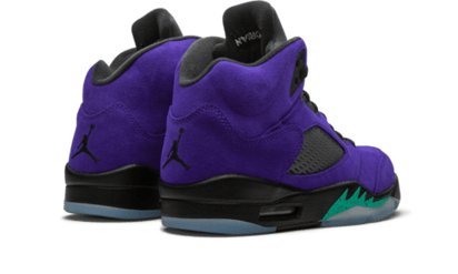 Buty Air Jordan Air Jordan 5 Retro Alternate Grape - widok z przodu - Rozmiary EU
