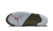 100% Oryginalne Air Jordan 5 Retro Olive - widok z tyłu - 725.00 PLN