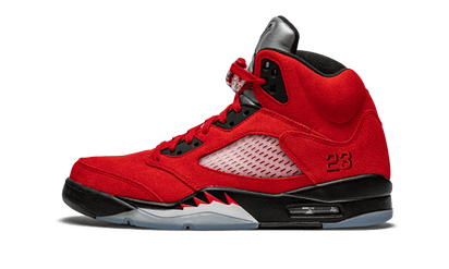 Air Jordan Air Jordan 5 Retro Raging Bull czarny-biały - widok główny z boku | Saturaise.com