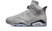 Air Jordan Air Jordan 6 Georgetown szaro-granatowy - widok główny z boku | Saturaise.com