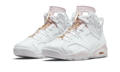 Kup oryginalne Air Jordan 6 Gold Hoops - widok z drugiego boku - Sneakersy