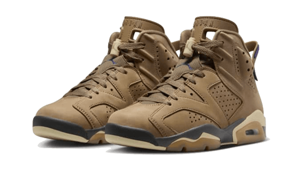 Air Jordan 6 Retro Gore-Tex Brown Kelp - Kup oryginalne Air Jordan 6 Retro Gore-Tex Brown Kelp - widok z drugiego boku - Sneakersy