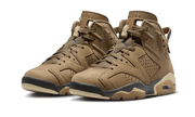 Kup oryginalne Air Jordan 6 Retro Gore-Tex Brown Kelp - widok z drugiego boku - Sneakersy