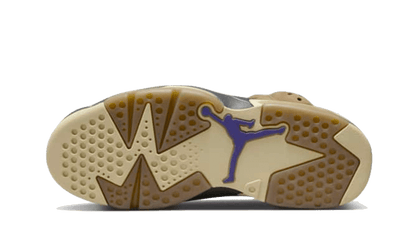 Buty Air Jordan Air Jordan 6 Retro Gore-Tex Brown Kelp - widok z przodu - Rozmiary EU