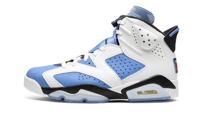 Air Jordan Air Jordan 6 UNC niebiesko-biały - widok główny z boku | Saturaise.com