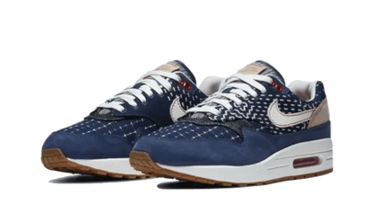 Kup oryginalne Air Max 1 Denham CW7603-400 - widok z drugiego boku - Sneakersy