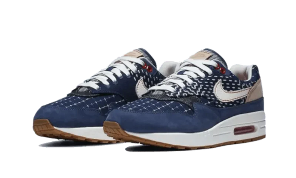 Air Max 1 Denham - Kup oryginalne Air Max 1 Denham CW7603-400 - widok z drugiego boku - Sneakersy