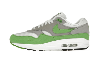 Yeezy Air Max 1 Patta 20th Anniversary Chlorophyll biały-srebrny - widok główny z boku | Saturaise.com