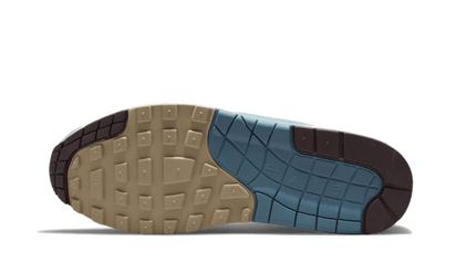 Buty Yeezy Air Max 1 Patta Noise Aqua (Special Box + Bracelet) - widok z przodu - Rozmiary EU